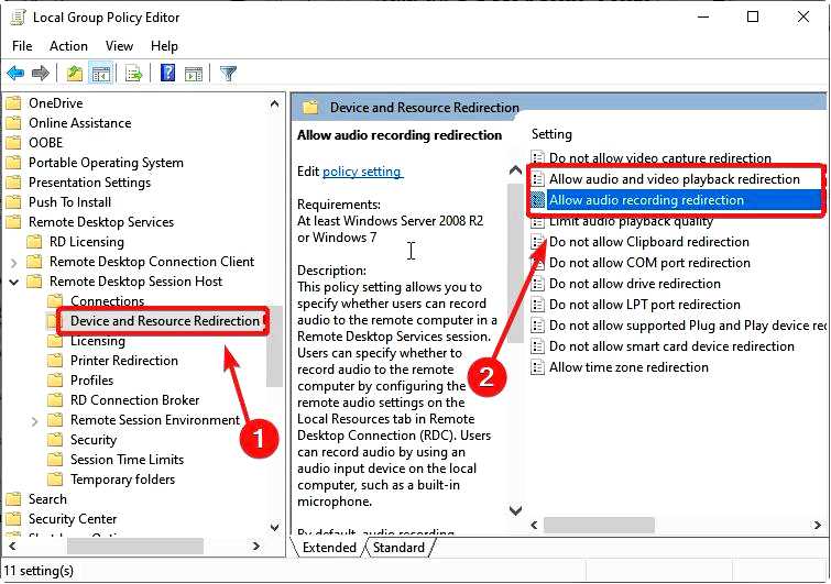 Удаленное аудио не работает в Windows 11 - 5 способов исправить проблему