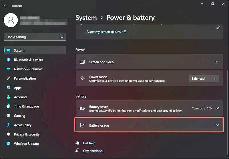 Как проверить состояние батареи в Windows 11