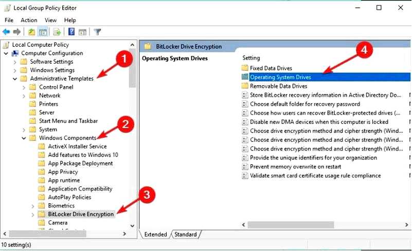 Что делать, если BitLocker не удается зашифровать диск