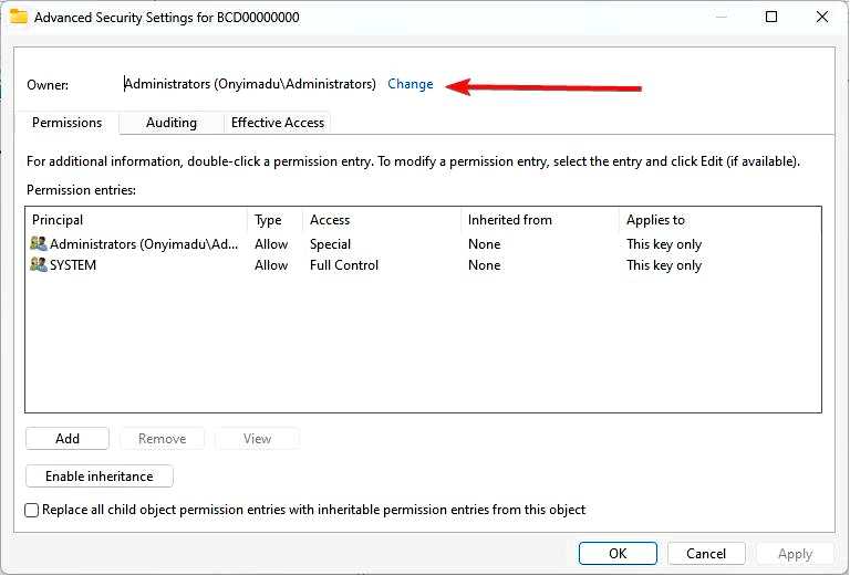 Невозможно редактировать реестр в Windows 10 Как получить полные права