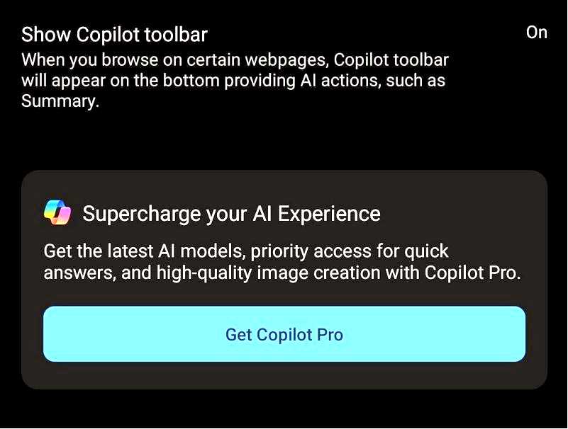 Copilot Pro выходит на мобильные устройства под управлением AndroidiOS