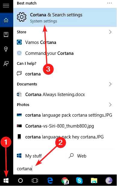 Cortana постоянно выскакивает, как остановить в 5 шагов