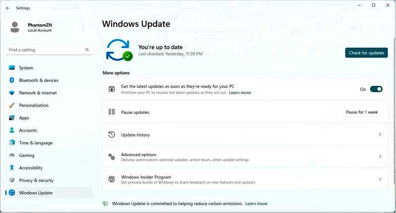 Как получить обновления Windows 11 как можно скорее