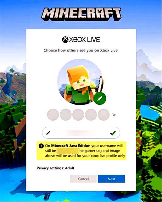 Краткое руководство по привязке учетной записи Mojang к Xbox Live
