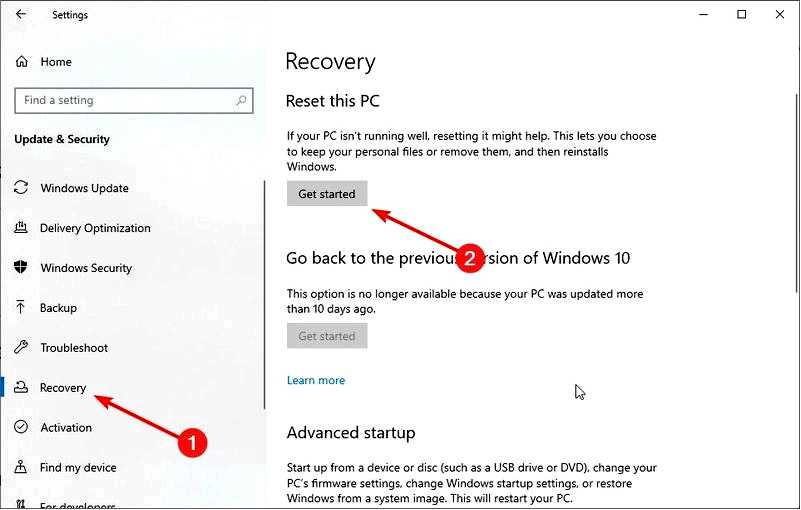 Устранение внутренней ошибки управления видеопамятью в Windows 10
