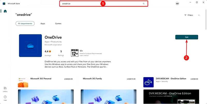 Ошибка 1001 в OneDrive 3 способа ее устранения