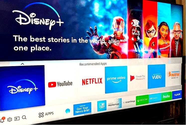 Disney Plus не отражается на телевизоре - что делать