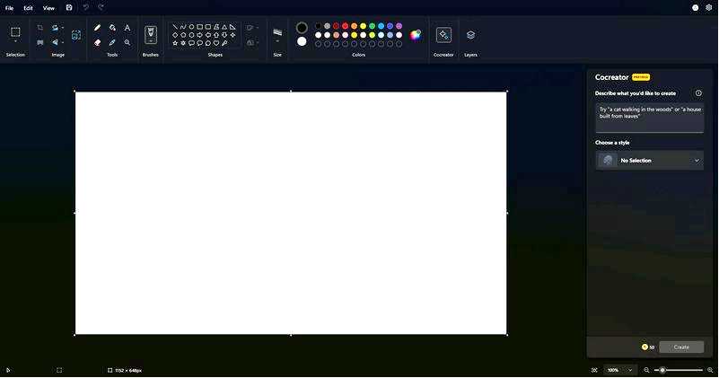 Microsoft Paint Cocreator Полное руководство по новому инструменту искусственного интеллекта