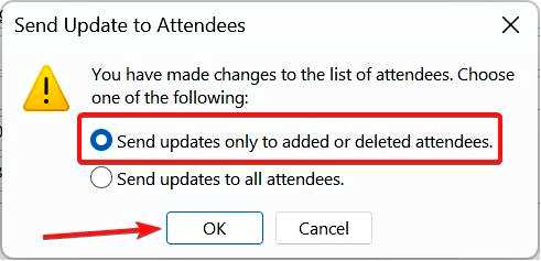 Как отменить собрание без отправки уведомлений в Outlook
