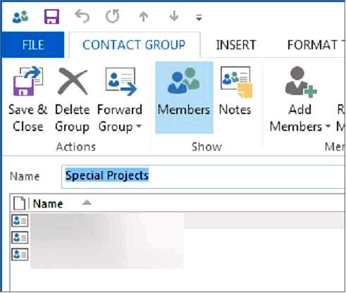 Как загрузить контакты Outlook и список рассылки