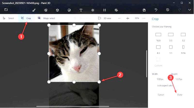 Как обрезать изображение на Windows 10 5 способов