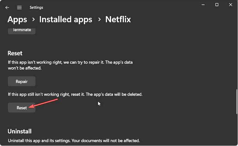 Код ошибки Netflix S7706 Как исправить