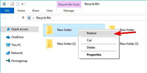 Как восстановить случайно удаленные файлы в Windows 10