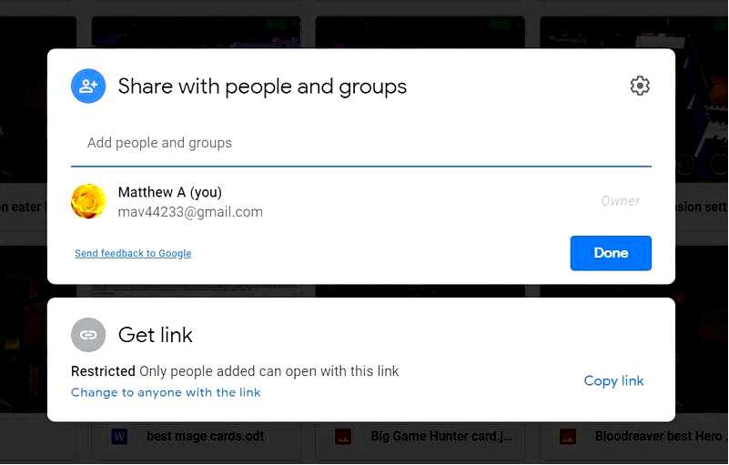 Как предоставить общий доступ к папке Google Drive пользователям, не являющимся пользователями Gmail