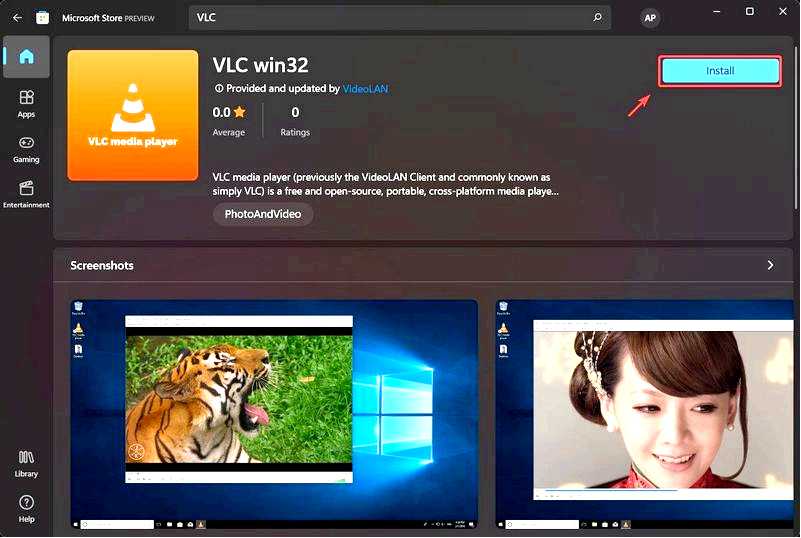 VLC Media Player скачать для Windows 11