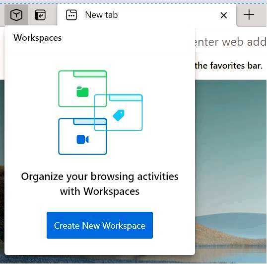 Как опробовать функцию "Рабочее пространство" в Microsoft Edge